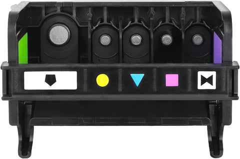 564 Printhead 5-Slot Replacement for HP 564 564XL 5-Slot CN642A CB326-30002 for HP Photosmart 7520 7510 7525 7515 C6340 D7560 C6350 Printer Printhead(1 Pack)