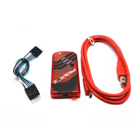 Bolsen PICKIT2 PIC Kit2 Simulator PICKit 2 Programmer Emluator Red Color w/USB Cable Dupond Wire