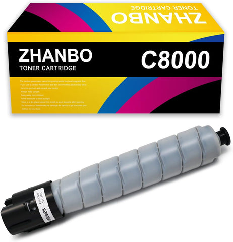 ZHANBO 1PK Versalink C8000 Black Toner Cartridge Compatible with Xerox 106R04049 for Xerox VersaLink C8000.20,900 Pages