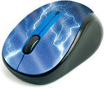 MightySkins Glossy Glitter Skin for Logitech M325 Wireless Mouse - Lightning Storm | Protective, Durable High-Gloss Glitter Finish | Easy to Apply, Remove, and Change Styles | Made in The USA