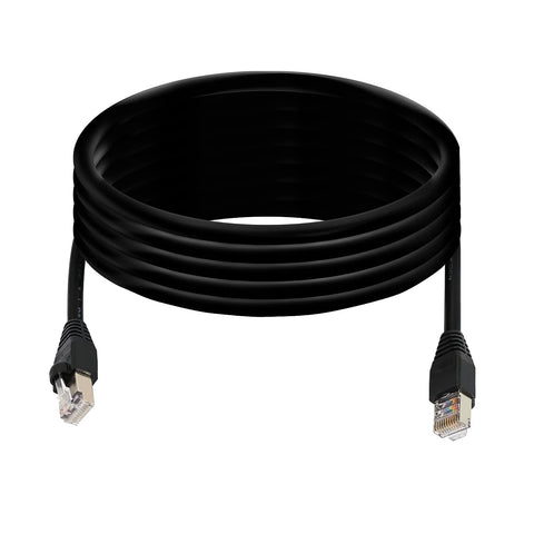 QIANRENON RJ50 10P10C Cat 5E 26AWG Cable Male to Male Modular Crystal Plug with Shielding Connectors for Laser Printing Industrial Control Equipment 3M/10Ft