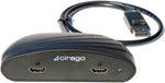 Cirago NuView x2 Mini DisplayPort to 2 HDMI Multimonitor Adapter (HDXDP2HMI)