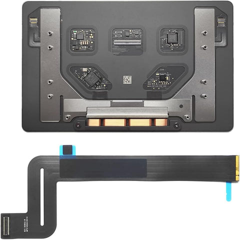ICTION New Space Gray Color A2338 Touchpad Trackpad with Cable for MacBook Pro 13.3'' A2338 Trackpad Late 2020 Year