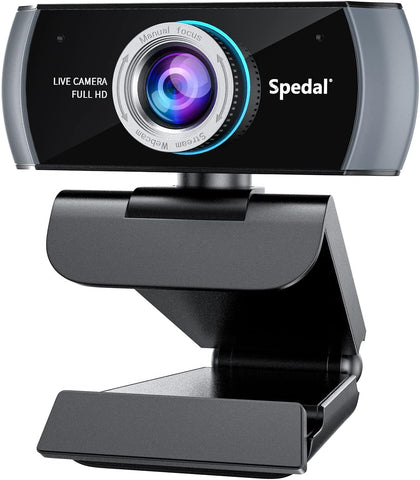 Hd Webcam 1080p with Microphone, USB Webcam for Desktop, Computer, PC?Mac, Laptop Video Conferencing, Recording and Streaming, Plug And Play with Xbox, Zoom, Skype