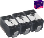 Mutikor Compatible 902XL Black Ink Cartridge Replacement for 902 XL T6M14AN Use with OfficeJet Pro 6968 6978 6958 6962 6954 6960 6970 6979 6950 6975 (3 Black)