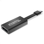 Plugable USB C to DisplayPort Adapter 4K 60Hz - Driverless Thunderbolt 3 to DisplayPort Adapter Compatible with MacBook Pro, Windows, Chromebooks, iPad Pro, Dell XPS, and More