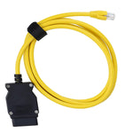 OBD to Ethernet ?ENET Rj45 Cable ethernet Connector Tools to OBD2 Cable Coding F-Series, 6.6ft/2M Cable