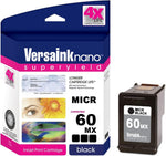 VersaInk-Nano 60 MX Black MICR Ink Cartridge for Check Printing