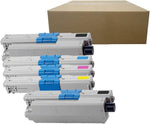 Inktoneram Compatible Toner Cartridges Replacement for Okidata C310 C510 C511dn C530dn C531dn MC351dn MC352dn MC361dn MC362dn MC561dn MC562dn C310dn C330dn C331dn ([2-Black,Cyan,Magenta,Yellow],5Pack)