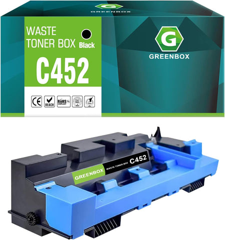 GREENBOX Compatible C452 Waster Toner Container Replacement for Konica Minolta bizhub C452/552/652/654/754,High Capacity(48,000 Pages,1-Pack,A0XPWY1)