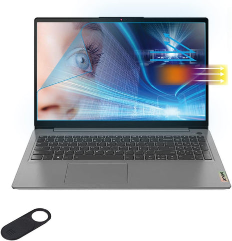 MUBUY-GOL Eyes Protection Screen Protector for Lenovo Ideapad 3 3i 15.6 Laptop & Lenovo Ideapad 5 5i & 2022 2021 Ideapad 15.6 Anti Blue Light Anti Glare Screen Protector Filter, Reduces Eyes Strain