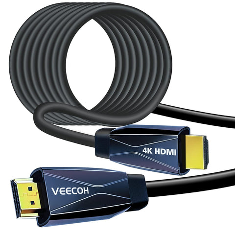 VEECOH 4K HDMI Cables 66Ft/20M,High Speed Hdmi Cables 2.0,Highwings HDR 4K@60Hz 1080P@120Hz,HDMI Cord Support 3D,HD,ARC,CEC,HDCP 2.2,Compatible with PS5 PS4/Xbox One/Roku TV/HDTV/Blu-ray