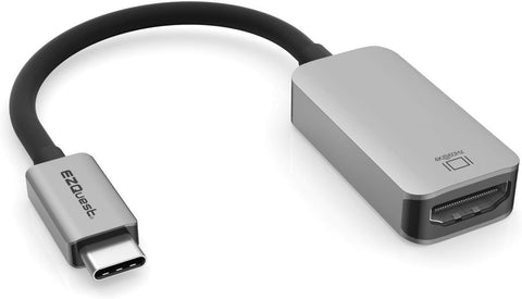 EZQuest USB-C to HDMI 4K, 60Hz Adapter for MacBook Pro, MacBook Air, iPad Pro, Surface Book 2, Galaxy S20 and More