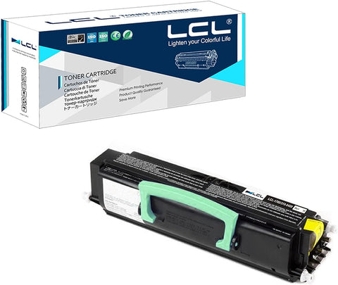 LCL Compatible Toner Cartridge Replacement for Dell 1700 310-5400 310-5402 310-7039 310-7022 310-5399 310-7023 310-7025 310-5401 310-7038 310-7020 310-7040 6000 Pages 1700N 1710N 1710 (1-Pack Black)