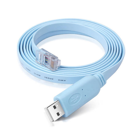 USB to RJ45 for Cisco Console Serial Console Cable with FTDI chip, 1.8m / 5.94ft