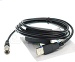 Eonvic Transfer Data Cable Hirose 6 Pin Male to USB for Topcon Sokkia Trimble S6 S8 M3 Total Stations