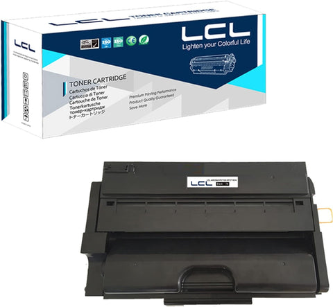 LCL Compatible Toner Cartridge Replacement for Ricoh 408284 SP 3710X 3710DN SP 3710X 3710DN (1-Pack Black)