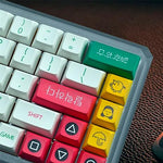 Korean Keycaps,PBT XDA Profile keycap for MX Switches Mechanical Keyboard&Optical Keyboard