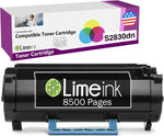 Limeink Compatible Toner Cartridge Replacement for Dell S2830dn Toner Cartridge Extra High Yield Laser Toner (8500 Pages) S2830 2830 dn 2830dn Smart Series Printer Ink 1 Black