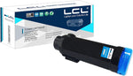 LCL Compatible Toner Cartridge Replacement for Xerox WorkCentre 6515 Phaser 6510 106R03477 106R03473 for Xerox 6515 6510 2400 Pages 6515DN 6515DNI 6515DNM 6515N 6510DN 6510DNI 6510DNM (1-Pack Cyan)