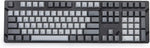 Qisan Happy Deals 20% Discount Off PBT Keycaps 108 Key Cherry Profile Keycap Set Dye-subbed for 61/87/104/108 MX Switches Mechanical Gaming Keyboard (Grey Combo)