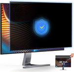 JEAPKA 24 Inch Monitor Privacy Screen for 16:9-1 Pack Privacy Screen for Computer Monitor - Computer Privacy Screen Shield for Data Confidentiality Anti-Glare Anti Blue Light Privacy Protector