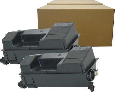Inktoneram Compatible Toner Cartridges Replacement for Kyocera-Mita TK-3122 TK3122 FS-4200dn M3550idn (Black, 2 Pack)