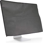 kwmobile Monitor Cover Compatible with 27-28" Monitor - Dust Cover Computer Screen Protector - Dark Grey