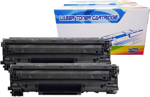 Inktoneram Compatible Toner Cartridges Replacement for Canon 128 imageCLASS MF4412 MF4420n MF4450 MF4550 MF4550d MF4570dn MF4580dn D550 3500B001AA (Black, 2-Pack)