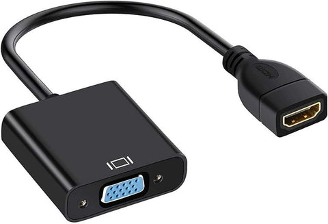 avedio links HDMI to VGA Adapter, Active HDMI to VGA Converter (Female to Female) with audio, Support HD 1080P@60Hz, TV Stick, Raspberry Pi, Laptop, Chromebook, Roku, Xbox (3.5mm Audio Cable Included)