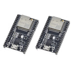 HiLetgo 2pcs ESP32-DevKitC ESP32-WROOM-32U Core Board ESP32 ESP-32 ESP-WROOM-32U Development Board for Arduino