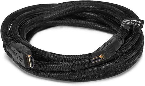 Monoprice 10ft 24AWG CL2 High Speed HDMI Cable w/ Net Jacket - Black