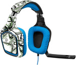 MightySkins Skin Compatible with Logitech G430 Gaming Headset - Phat Cash | Protective, Durable, and Unique Vinyl Decal wrap Cover | Easy to Apply, Remove, and Change Styles | Made in The USA