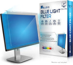 BlueIQ 26-27 inch Computer Blue Light Blocking Screen Protector Anti-UV Eye Protection Filter Film for Diagonal 26,27 inch 16:9/16:10 Widescreen Desktop PC LED Monitor Panel(24.60"x14.56"LxW)