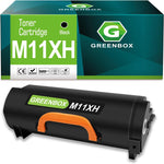 GREENBOX Compatible M11XH High Yield Black Toner Cartridge Replacement for Dell M11XH 331-9805 for Dell B2360d B2360dn B3460dn B3465dn B3465dnf Laser Printer (8,500 Pages High Yield, Black, 1-Pack)