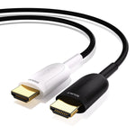 huaham 8K Fiber Optic HDMI Cable 33ft, 48Gbps Ultra High Speed HDMI 2.1 Cable 8K@60Hz 4K@120Hz, Support eARC RTX 3090 HDCP 2.2&2.3 Dolby Compatible with PS5, Xbox Series X, Roku/Fire/Sony/LG CX TV