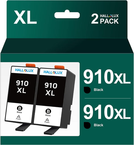 910XL Ink Cartridges for HP Printer for HP 910 XL 910XL Ink Cartridges Compatible with Officejet Pro 8025e 8028e 8035e 8028 8025 Printer (2 Black 910XL Ink Cartridges)