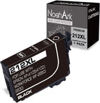 NoahArk 1 Pack 212XL Remanufacture Ink Cartridge Replacement for Epson 212XL 212 T212XL High Yeild for Workforce WF-2830 WF-2850 Expression Home XP-4100 XP-4105 Printer (1 Black)