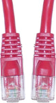 100' Cat5e Red Ethernet Crossover Cable, Snagless/Molded Boot, Pack of 1 (ED696399)