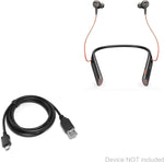 BoxWave Cable Compatible with Plantronics Voyager 6200 UC (Cable by BoxWave) - DirectSync Cable, Durable Charge and Sync Cable for Plantronics Voyager 6200 UC