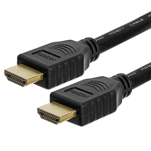 Cmple - 26AWG High Speed HDMI Cable 25FT HDMI 2.0 Ready - 3D Ethernet/ARC, Gold Plated Connectors HDMI Cable - 25 Feet, Black