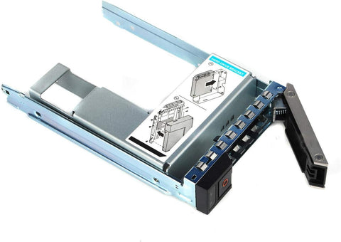 SZMYX 3.5 inch Drive Caddy with 2.5 inch HDD Adapter Compatible for 14th Dell PowerEdge Servers R240 R340 R440 R540 R640 R6415 R740 R740xd R740xd2 R6415 R7415 R7425 X7K8W