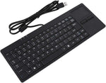 Hilitand Wired USB Touchpad Keyboard,MC-818 Wired USB Touchpad Keyboard with Built-in Touchpad and Anti-Slip Mat for Desktop Laptop Computers