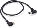 Eonvic Micro USB to Right Angle 2.5mm DC Power Cable for Tilta Nucleus Nano Motor