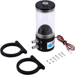 Zouminyy G 1/4" DN8 250ml 500L/H 10W DC 12V CPU 50000 hours Working Life CO2 Cooling Water cooler Pump Tank Heat Exchanger Mute