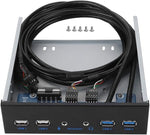 Audio USB2.0 Front Panel, Audio Front Panel, 19PIN USB 3.0+USB 2.0 USB3.0 Front Panel, 4.8Gbps Superspeed for Desktop PC Computer Winxp