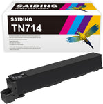 SAIDING Compatible Toner Cartridge Replacement for Konica TN714 TN714K TN-714 ACYP030 for Minolta Bizhub 750i Printer (1 Black)