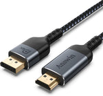 Answin HDMI to DisplayPort Cable, 4K 6Ft HDMI to DisplayPort Cord HDMI in to DP Cable Out for Xbox One/360/PS4/PS5/Mac Mini, PC to Monitor