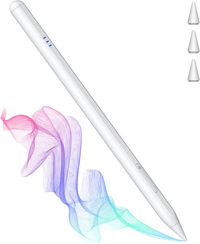 iPad Pencil, Stylus Pen for iPad with Palm Rejection, Tilt Sensitivity, Compatible with Apple iPad/iPad Pro/Air/Mini (2018 and Later) for Writing/Drawing by OOCLCURFUL