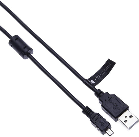 USB Cable Lead Cord by Keple for D750, D3300, D 5500, D5300, D7100, D7200, B500, V1, Fujifilm FinePix S9450W, S9700, S9800, S9900W, Fujifilm FinePix JZ505, JZ510, L55 Digital Camera